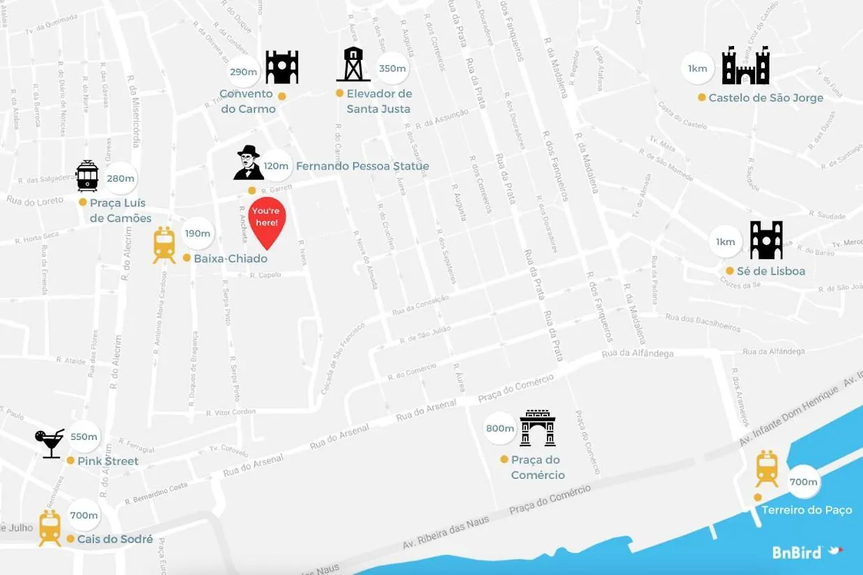 Chiado Prime Garrett Apartment Lisboa 0*,